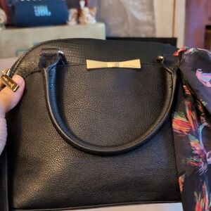 Betsey Johnson Bree Triple Entry Scarf Satchel